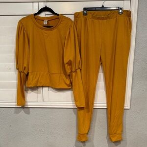 Mustard Yellow Women's Jumpsuit